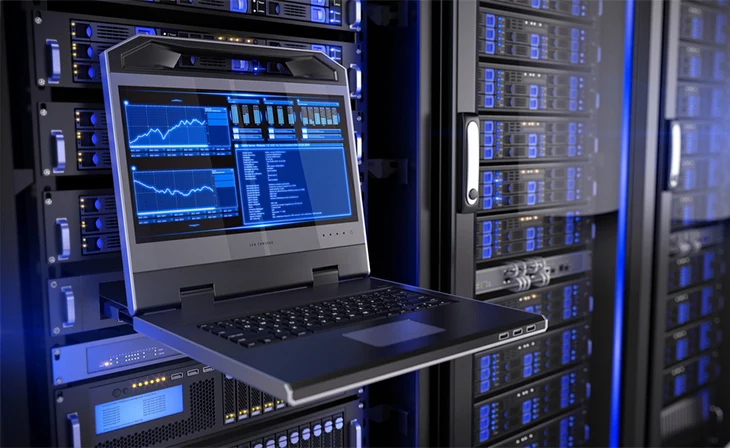Server equipment inside a data centre